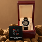 Won with you ⏱️ Timeless Elegance Skeleton Watch – A token of love from her to him