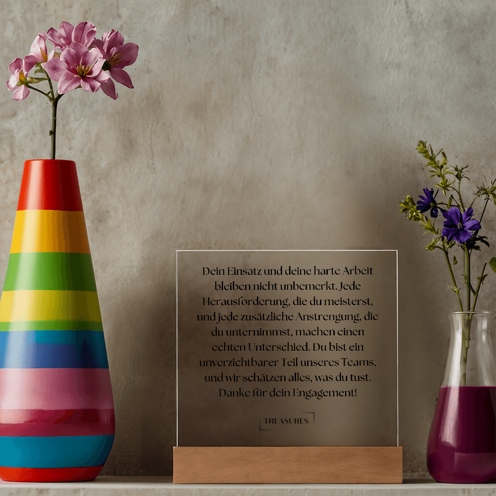 đ Einzigartiges Dankeschön-Geschenk â WertschĂ€tzung, die bleibt