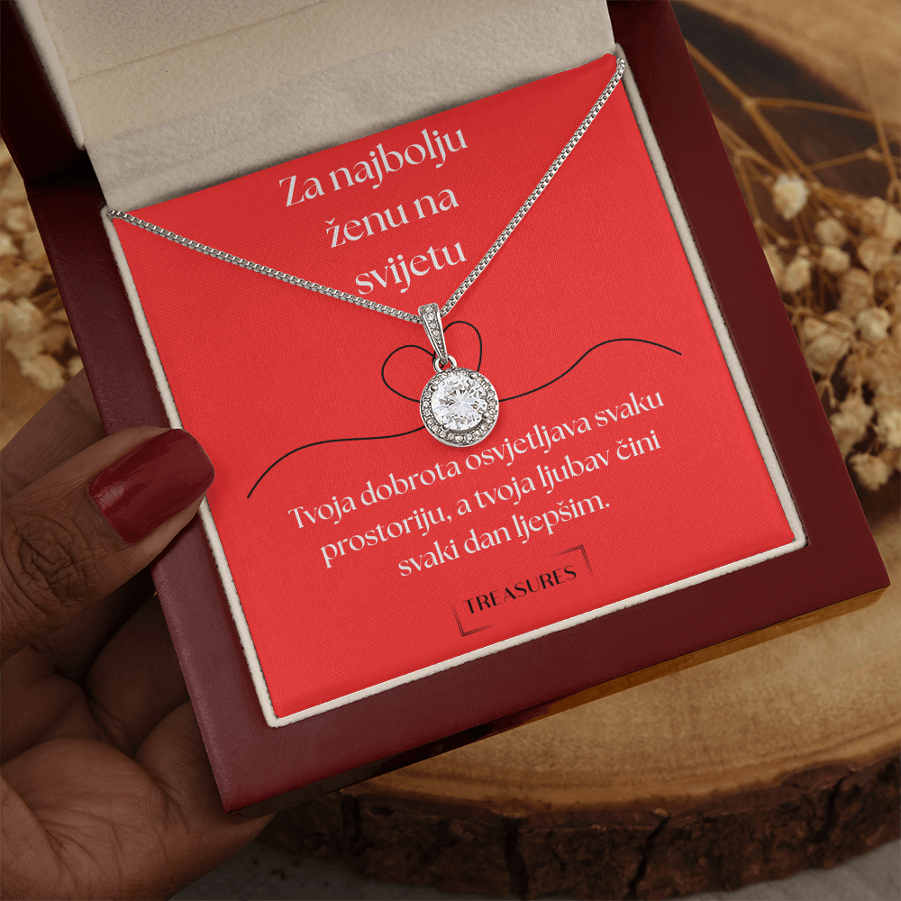 Ogrlica Vječna Nada - Za najbolju ženu na svijetu