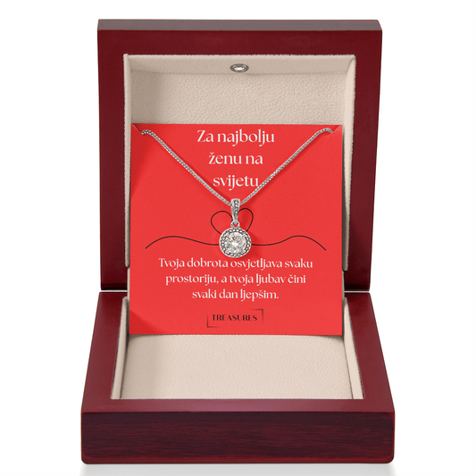 Ogrlica Vječna Nada - Za najbolju ženu na svijetu