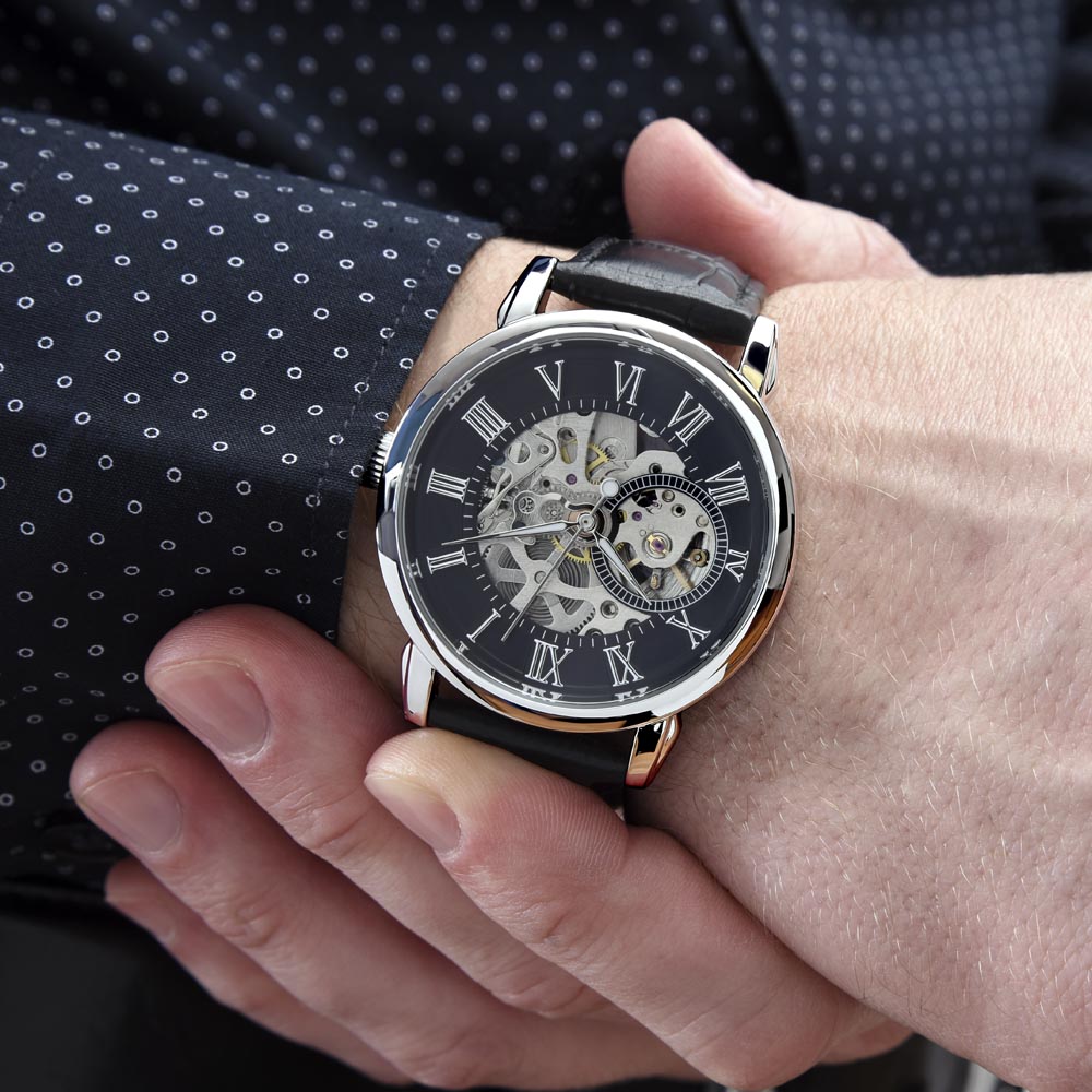 Timeless Elegance Skeleton Watch – un regalo che viene dal cuore