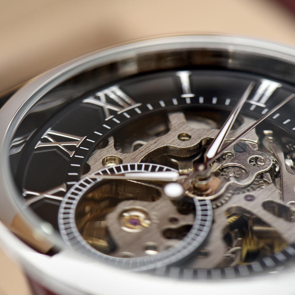 Mit Dir Gewonnen ⏱️ Timeless Elegance Skeleton Watch – Ein Liebesbeweis von ihr an ihn