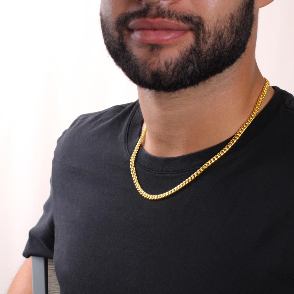 Cuban Link Chain – Klassische Stärke & zeitloser Stil