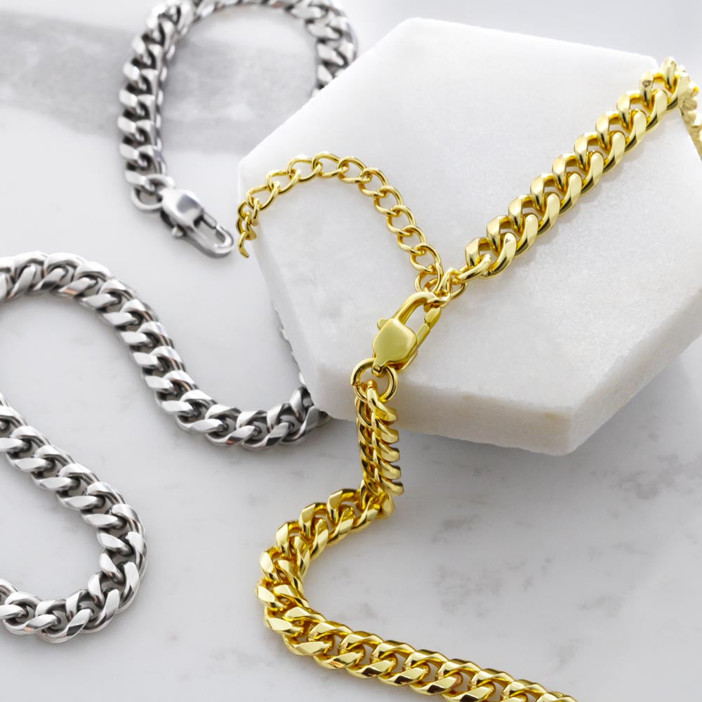 Cuban Link Chain – Klassische Stärke & zeitloser Stil