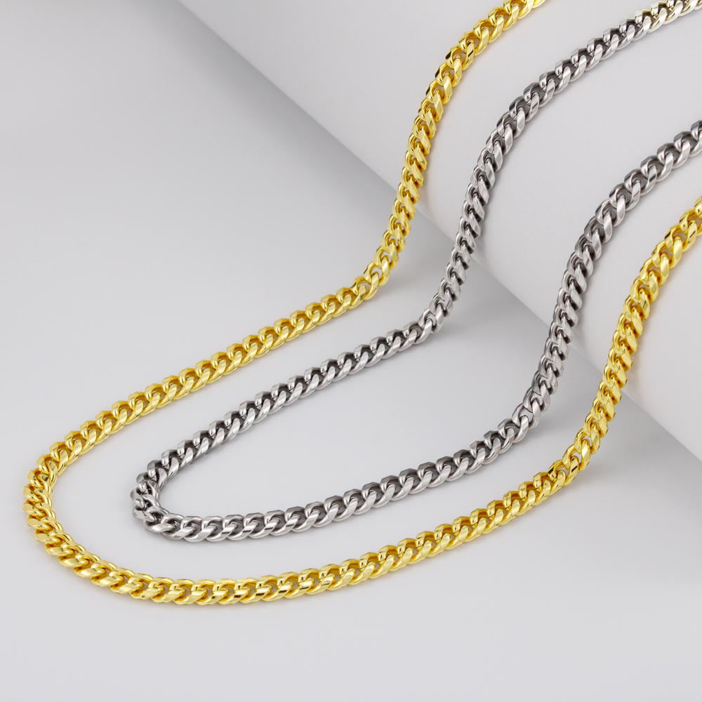 Cuban Link Chain – Klassische Stärke & zeitloser Stil