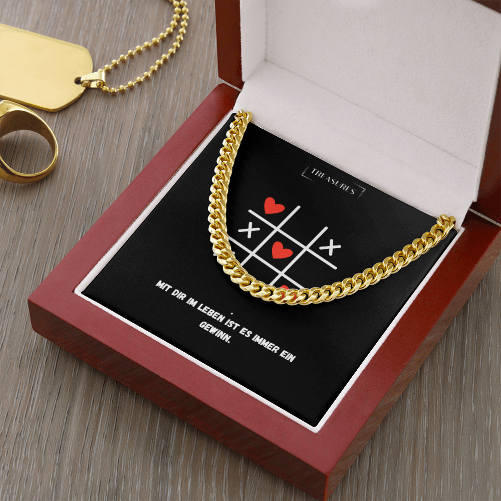 Cuban Link Chain – Klassische Stärke & zeitloser Stil