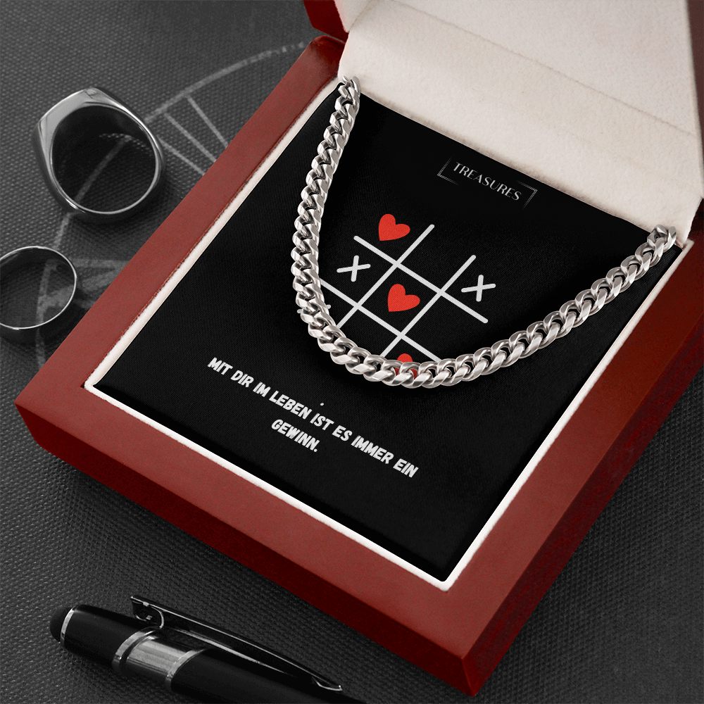 Cuban Link Chain – Klassische Stärke & zeitloser Stil