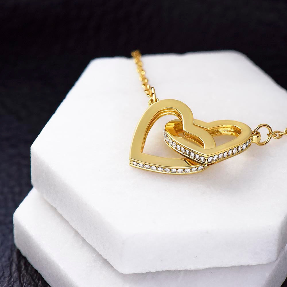 Interlocking Hearts Necklace - Partner in Crime