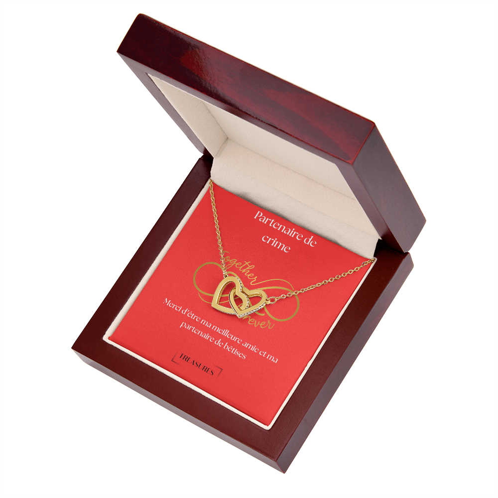 Interlocking Hearts Necklace - Partenaire de crime