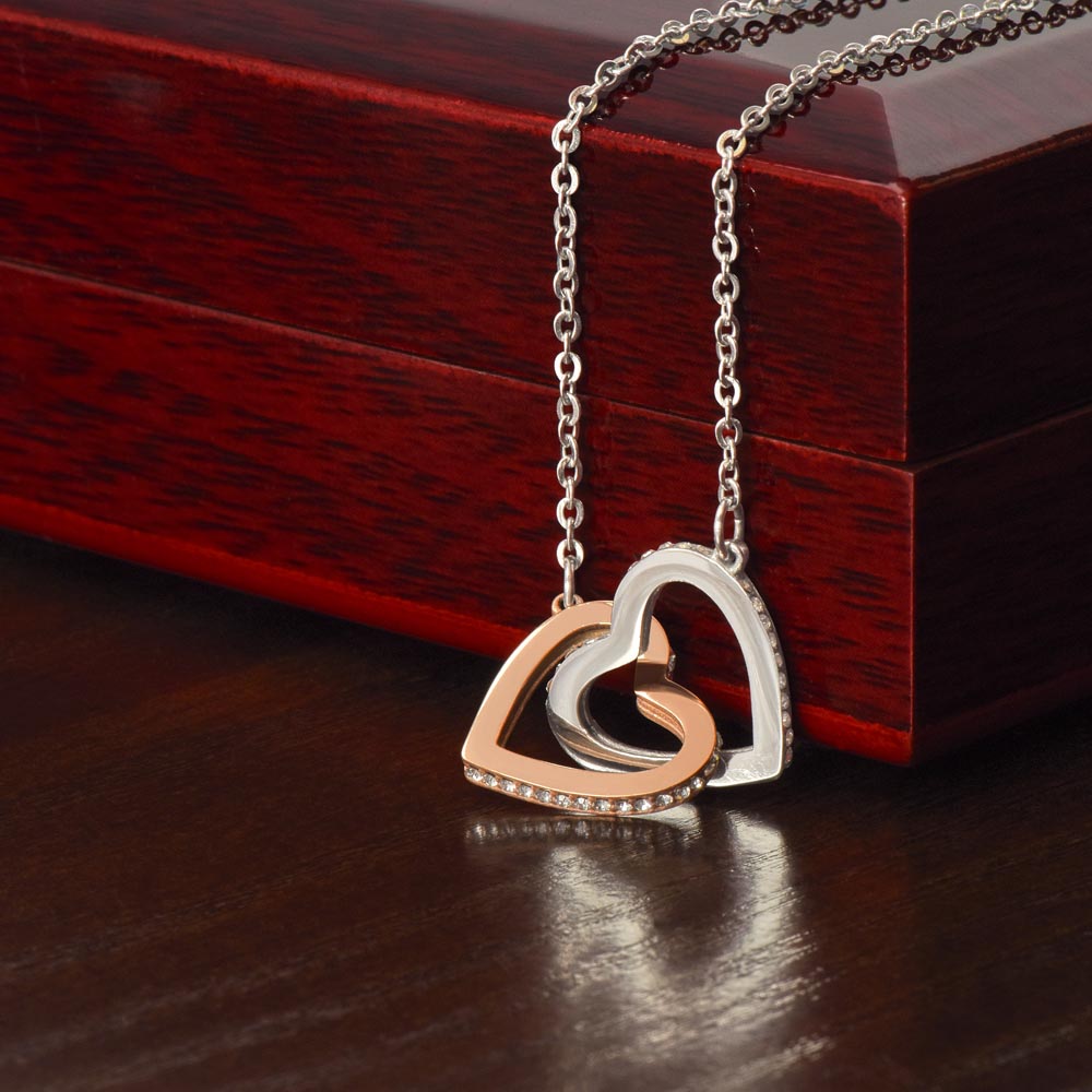 Interlocking Hearts Necklace - Partner in Crime