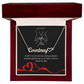 "Personalisierter Herz-Namensanhänger mit Gravur, ideales Geschenk für Mütter, symbolisiert Liebe und Dankbarkeit."


