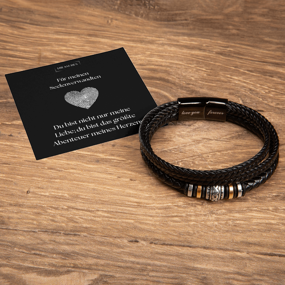 ✨ Armband "Love You Forever" – Ein Symbol für Liebe und Abenteuer