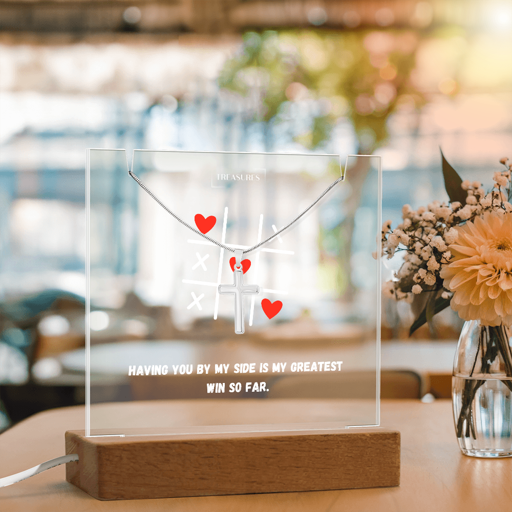 Handmade acrylic gift bundle, stylish symbol of love and appreciation, unique Swiss family, birthday, or Christmas gift, treasures.ch