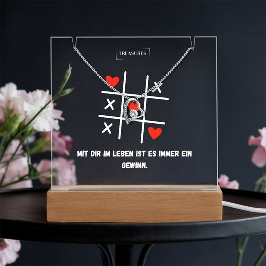💖 Forever Love Acrylic Bundle – Ein Zeichen ewiger Liebe für sie