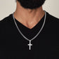 ✝️ Artisan Kreuzkette mit Cuban Link Chain – Ein Geschenk für echte Werte