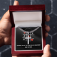 ✝️ Artisan cross necklace with Cuban link chain – A gift for real values