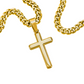 ✝️ Artisan Kreuzkette mit Cuban Link Chain – Ein Geschenk für echte Werte