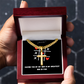 ✝️ Artisan cross necklace with Cuban link chain – A gift for real values