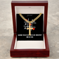 ✝️ Artisan cross necklace with Cuban link chain – A gift for real values