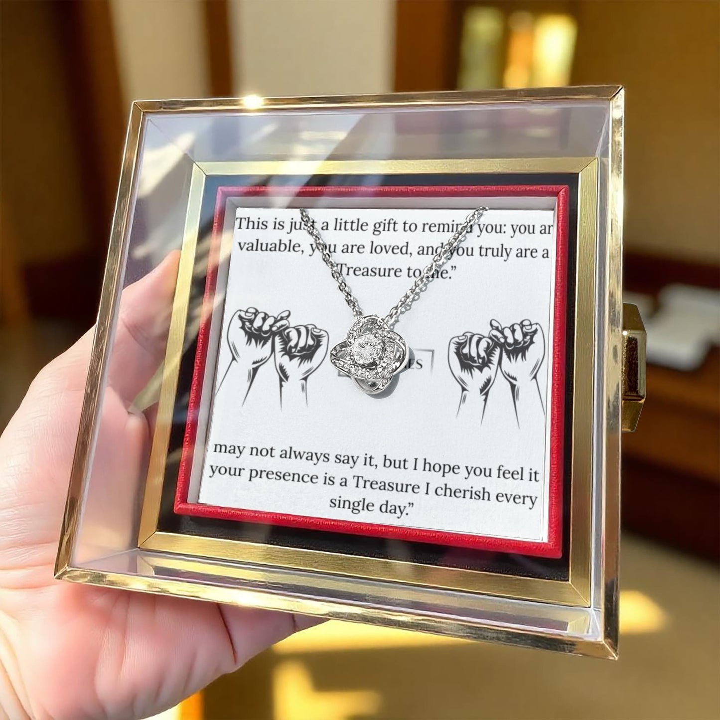 Love Knot Necklace – A Symbol of Eternal Connection