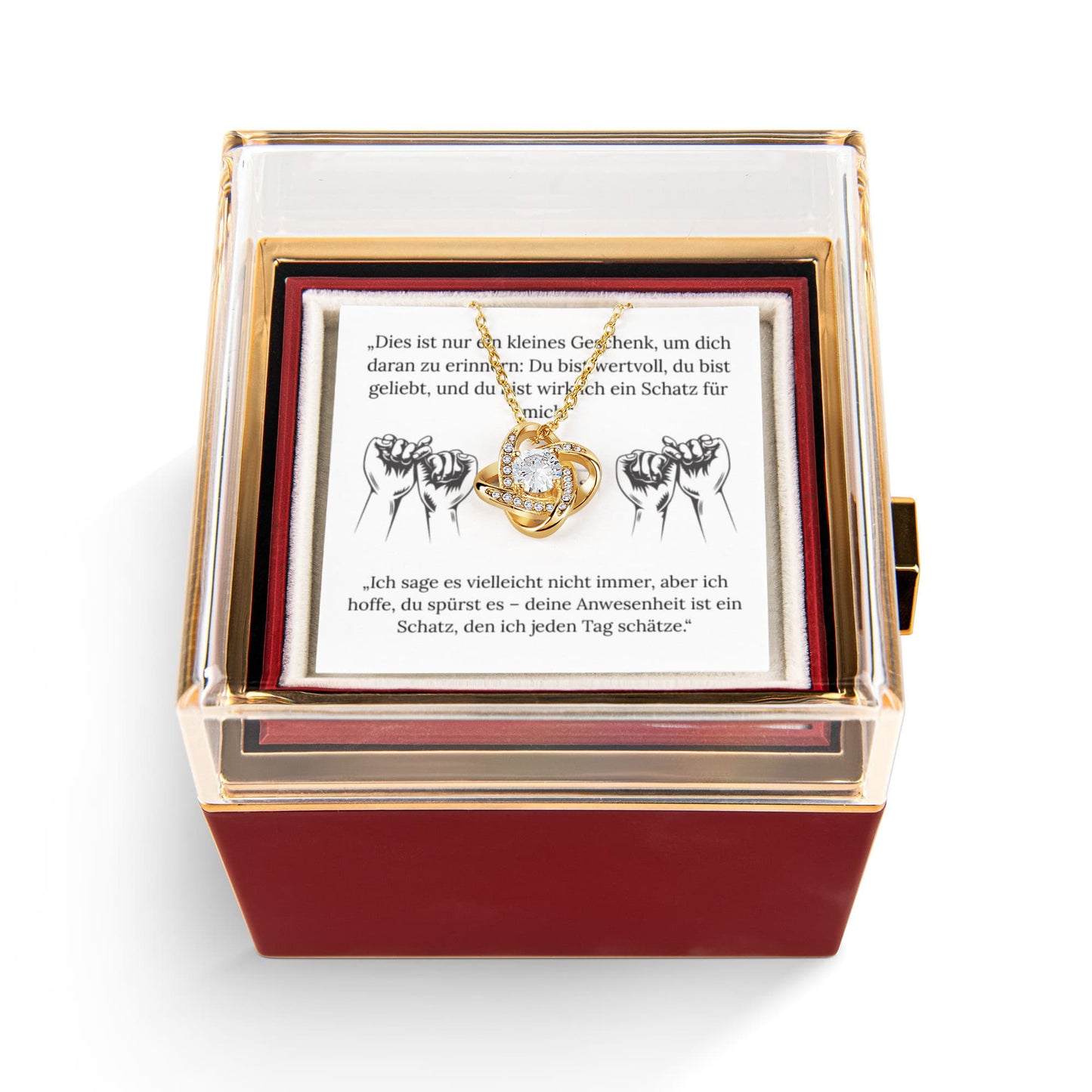 Love Knot Halskette – Ein Symbol für ewige Verbundenheit