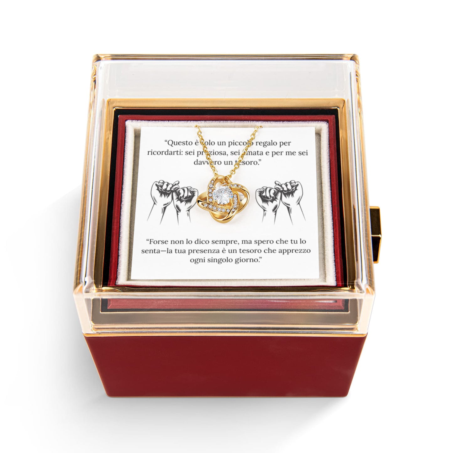 Collana Nodo d’Amore – Un Simbolo di Legame Eterno